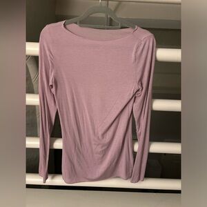 Intimissimi Lavender/Pink Cashmere Long Sleeve Top